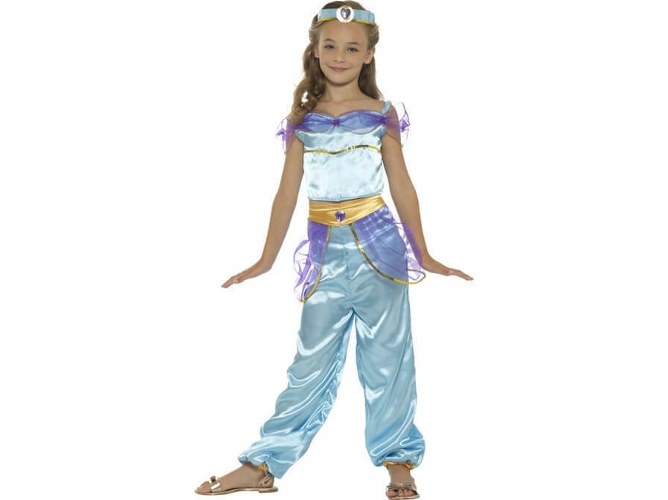 Disfraz de Niña DISFRAZZES Princesa Del Desierto Para Niñas (Talla: 7 a 9 años)