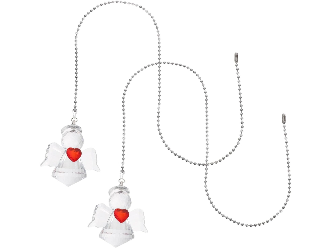 Juego De 2 Extensiones Decorativas Para Cadenas De Ventiladores De Techo Colgantes.