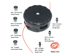 Cabezal de corte universal Speed Feed 400 para Dolmar, Honda, Kawasaki, Maruyama, Homelite, Snapper Solo, Tanaka, John Deere, Toro, Troy Bilt, Lahdek