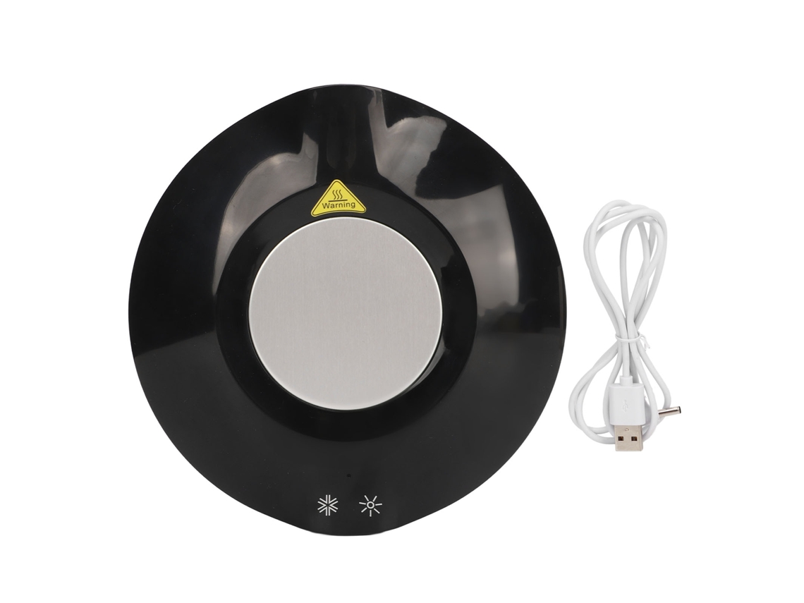 Posavasos Eléctrico Con Función De Calentamiento Y Enfriamiento Por Usb, Hasta 65 °c Para Café Y Bebidas.