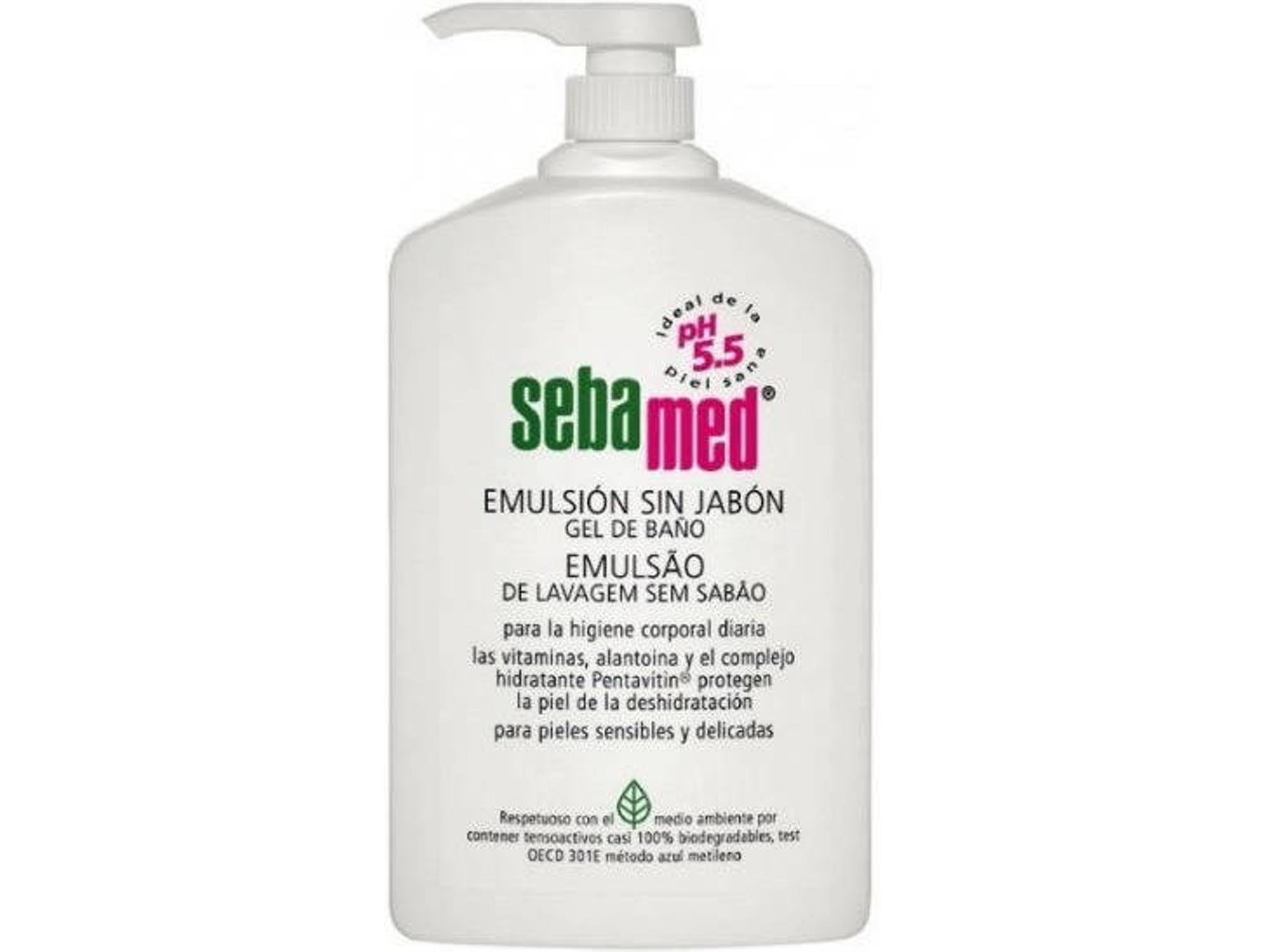 Pack SEBAMED Emulsión Sin Jabón 1000 ml + Gel Ducha 250 ml Set 2 Un