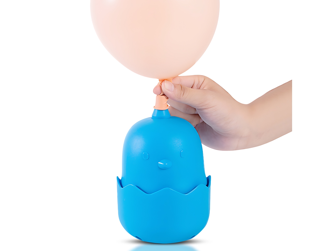 Bomba De Aire Eléctrica Mini Con Forma De Pollito Adorable, Con Entrada De Aire Ancha Y Diseño Antideslizante Portátil.