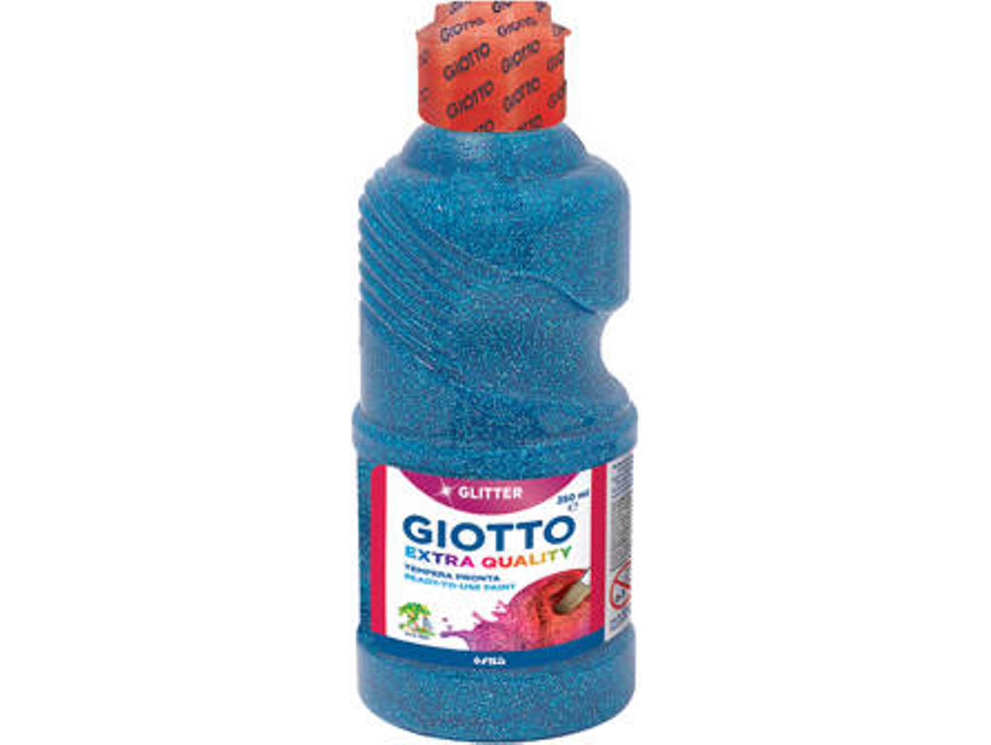 Pintura para Carteles Líquido GIOTTO Glitter Azul (250ml)