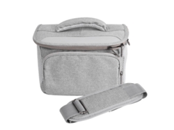 NEVEANCE Bolsa de Hombro en Lona Gris Impermeable para Cámara DSLR Sony/Canon/Nikon D7200 J5 P900 B500 L840 P7800