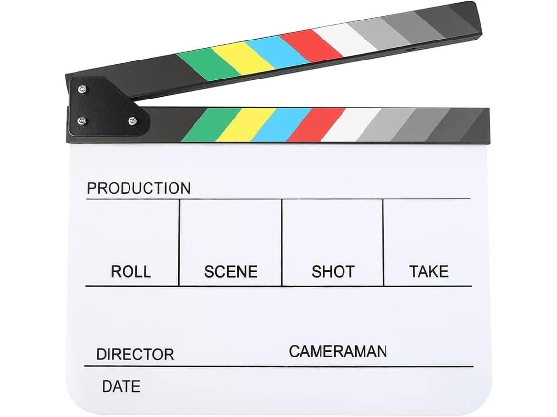 Letreros Acrílicos Borrables Para La Escena Del Director De Cine Y Televisión