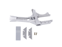 Llave de fontanero de aluminio, abertura grande para espacios estrechos, sin marca.