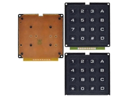 3 módulos de teclado de 16 teclas, módulos de matriz, teclado industrial con escaneo industrial Everley891
