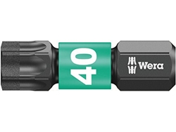 Punta de Llave de Impacto INDOOSTRIAL Wera 867/1�Impaktor Bits Torx x 25�mm gama (40 x 25 mm)
