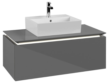 Villeroy &amp Boch Legato Vanity unit B603 1000x380x500mm centro lavabo iluminación LED