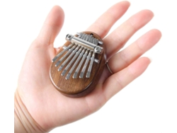 Piano de pulgar Kalimba Siurn de 8 teclas con cuerdas