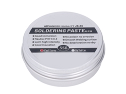Pasta De Soldadura De Resina De Baja Temperatura Sin Necesidad De Limpieza Para Reparaciones Electrónicas, 55 G
