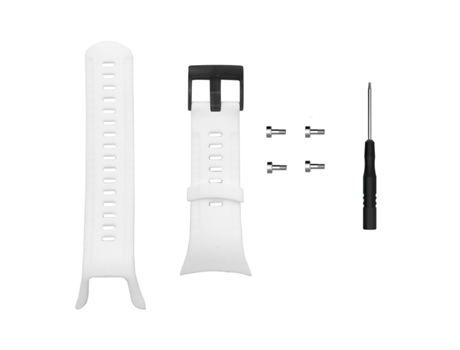 Correa de Silicona Blanco Suunto 5