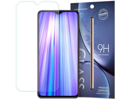 Protector Cristal Templado Xiaomi Redmi Note 8 Pro Lmobile 9H Transparente