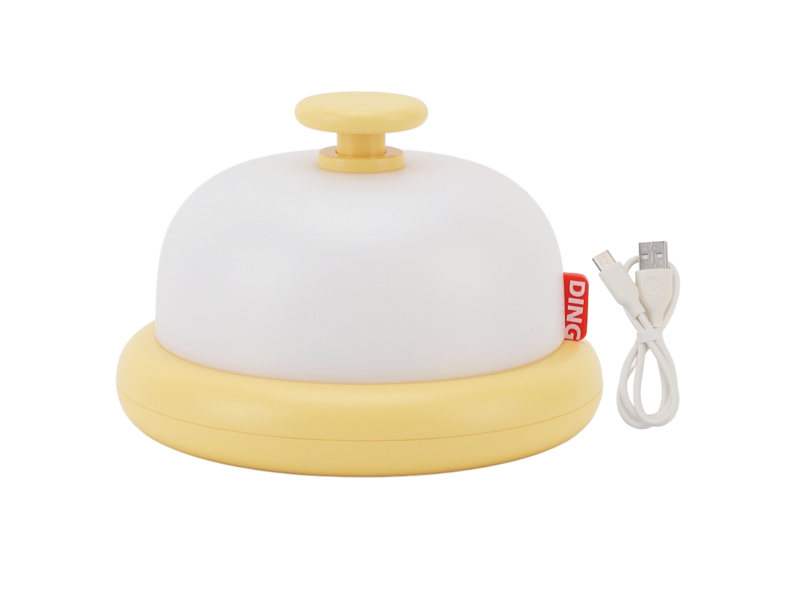 Rebe-lámpara De Mesa Nocturna Con Timbre Bonito, Regulable Sin Escalas, Recargable, Luz Cálida Para Niños Y Mesita De Noche