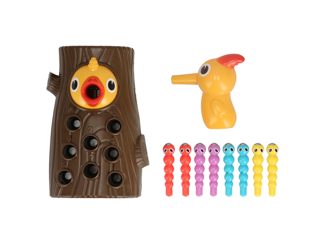 Juguete Educativo Magnético De Pájaro Carpintero, Seguro Para Niños Mayores De 3 Años, Niñas Y Niños - Regalo
