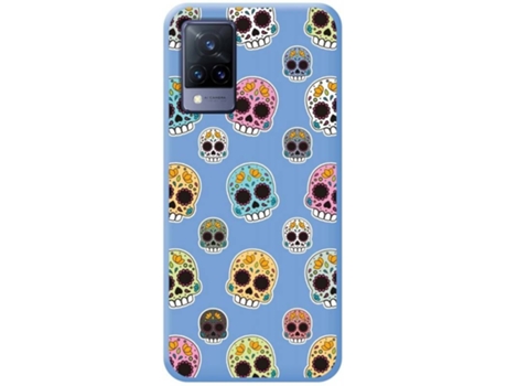 Carcasa Vivo V21 5G TUMUNDOSMARTPHONE Catrina Azul