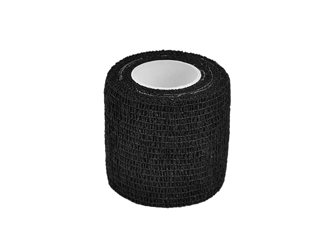 Vendaje autoadhesivo transpirable con reverso de tela no tejida elástica y flexible. Mdug (1 unidad, 15 cm x 4,6 cm)