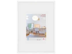 Marco de plástico, medidas 42x59, 4 cm, cristal artificial blanco, MY PERFECT DESIGN