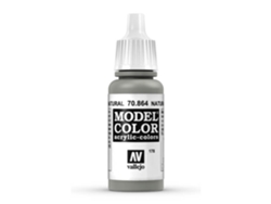 Pintura Acrílica Mate 17 Ml ACRYLICOS VALLEJO 864 Acero Natural
