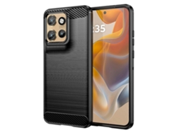 Funda Trasera Con Textura Cepillada De Fibra De Carbono Para Motorola Edge 50 Neo 5g/moto S50 5g/thinkphone 25 5g