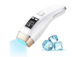 Depiladora de luz pulsada YIZHOOD Dlp502 blanca