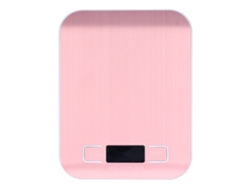 Báscula de cocina digital de acero inoxidable con función de apagado automático para el hogar.
