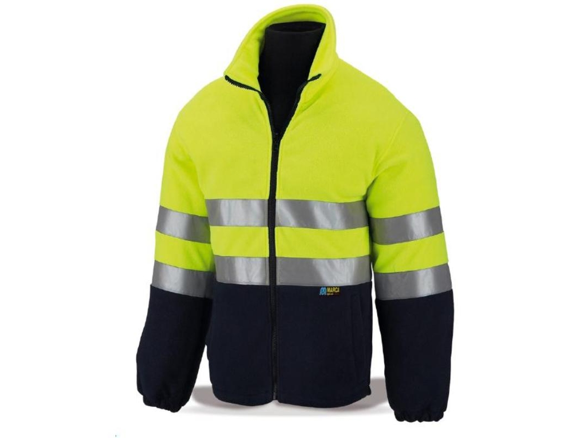 Marca alta visibilidad forro polar amarillo azul xxl fpfyamixxxl