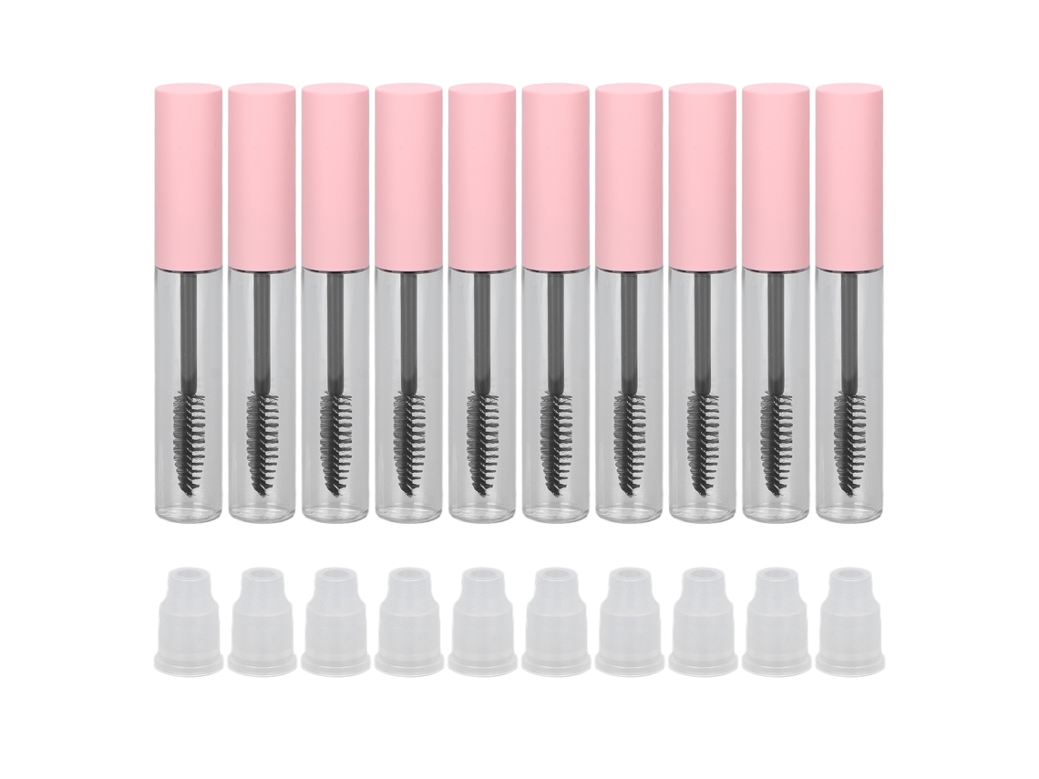 10 Tubos De Rímel Vacíos Y Reutilizables De 10 Ml Para Maquillaje Casero Con Tapa A Prueba De Fugas