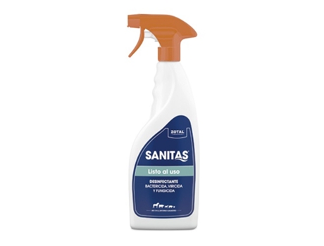 ZOTAL Sanitas Pistola desinfetante pronta para usar 750 ml