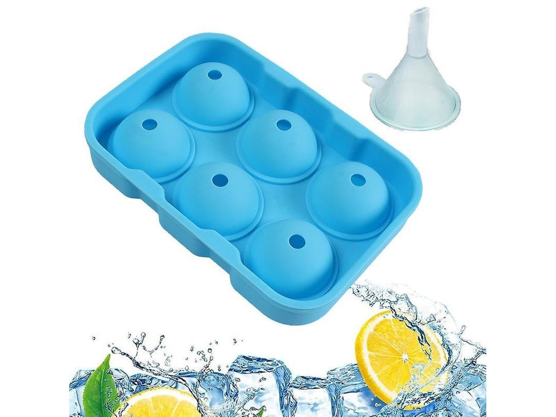 2026-molde De Hielo Redondo Para Whiskey Congelación Baking Artesanía Diseño De Velas Fácil De Llenar Y Limpiar