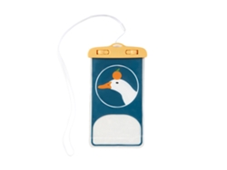 Bolsa impermeable para teléfono móvil, estampado de patos, ABS PVC