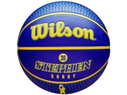WILSON Nba Jugador Icono Stephen Curry Outdoor Ball Wz4006101Xb7 Unisex Blue Basketball Balls 7 Me