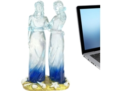 Figura Amistad Resina Decoración Hogar Hermanas Cumpleaños Navidad Madre Chimenea | Día