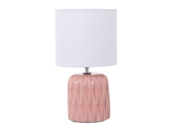 Lámpara de Mesa DRW (Rosa - Cerámica - 17x30 cm)