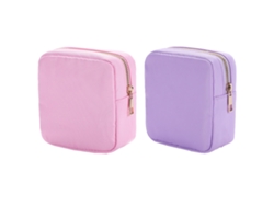 Nécessaire de Mujer NEVEANCE Maquillaje Cremallera Nailon Nylon Morado