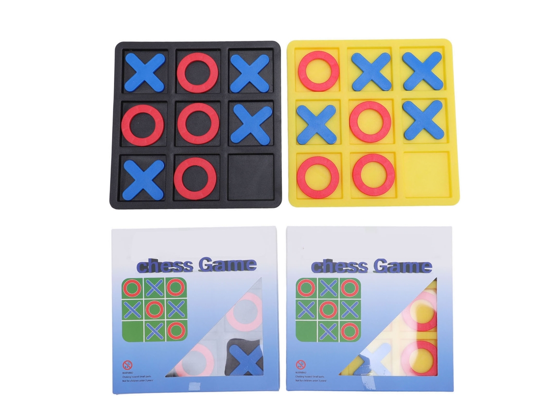 2026-2 Juegos De Tablero Xo Clásico De Plástico Con Piezas X Y O Para Niños Y Reuniones Familiares