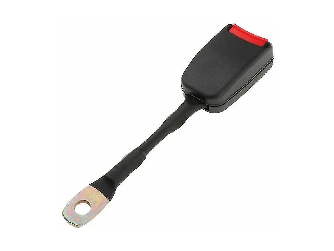 Hebilla cinturón seguridad delantera coche. Extensor clip mosquetón conector. Accesorio auto.