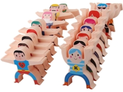 Juego De Bloques De Construcción Equilibrados Para Niños Y Niñas.