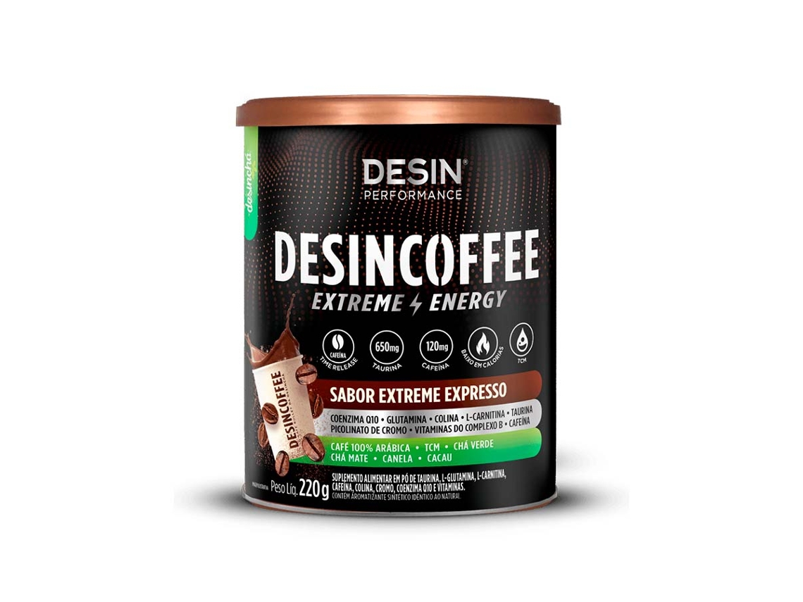 Complemento Alimentar DESINCHÁ Desincoffee Extreme Energy (220 g)