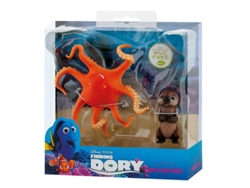 Conjunto de 2 Figuras de Jugar BULLYLAND Finding Dory: Hank y Castor