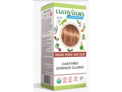 Tinte de Cabello CULTIVATORS Marrón Claro (100 g)