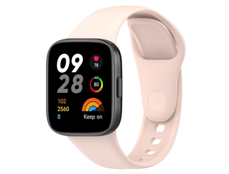Correa de Silicona para Xiaomi Redmi Watch 3 Active Rosa