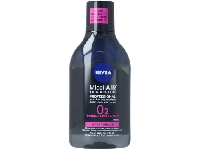 Desmaquillante NIVEA Micell-Air 0% Bifásico (400 ml)