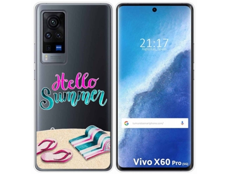 Carcasa Vivo X60 Pro 5G TUMUNDOSMARTPHONE Silicona Multicolor