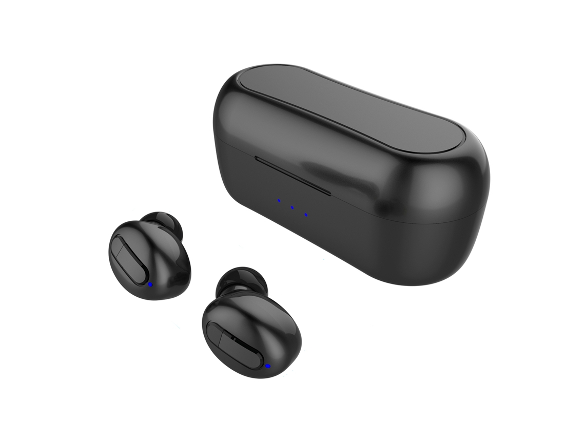Fones De Ouvido Tws Bluetooth 5.0 Com Microfone Ipx5 À Prova D'água E Estojo De Carregamento 300mah