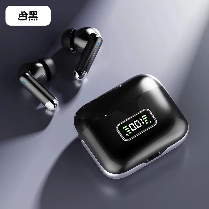 Auriculares Deportivos Bluetooth (negros), Resistentes Al Agua, Con Cancelación De Ruido Y Micrófono.