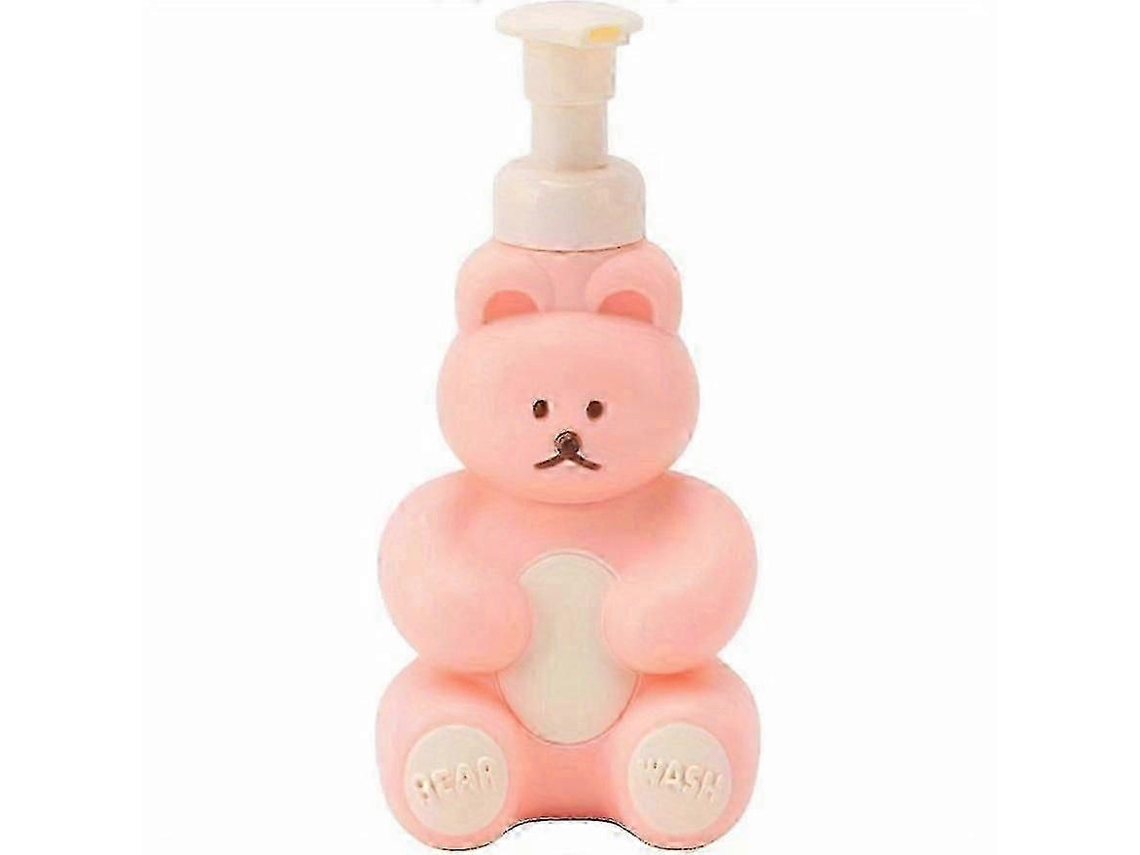 Dispensador de jabón con forma de oso, dispensador de espuma, bonito envase para champú, 500 ml Rosewell