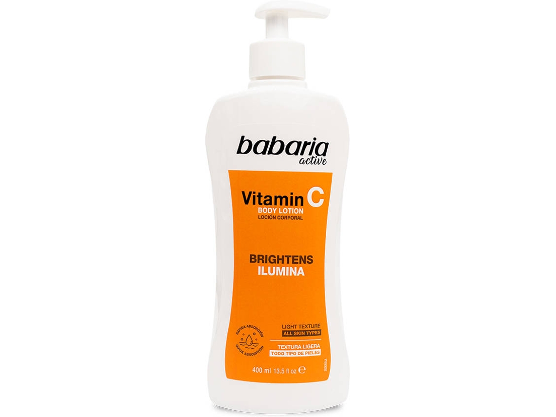 Loción Corporal BABARIA Vitamina C (400 ml)  