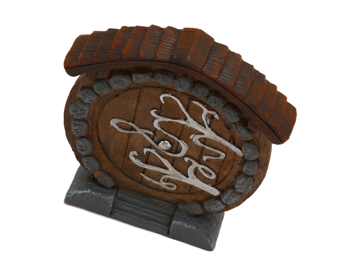 Estatua Miniatura De Resina Con Forma De Puerta De Hadas: Una Decoración Exquisita Para El Jardín Y El Dormitorio.