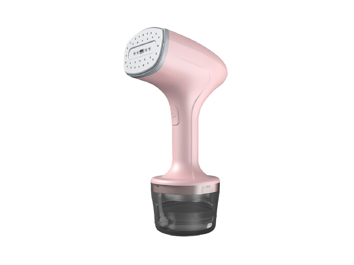 Vaporizador de ropa portátil Eifson, gran capacidad de 260 ml, antiarrugas (rosa)